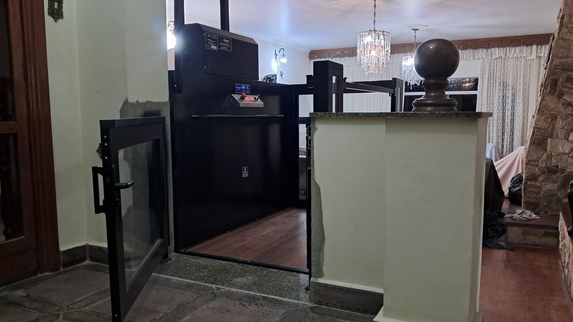 Entrada do elevador
