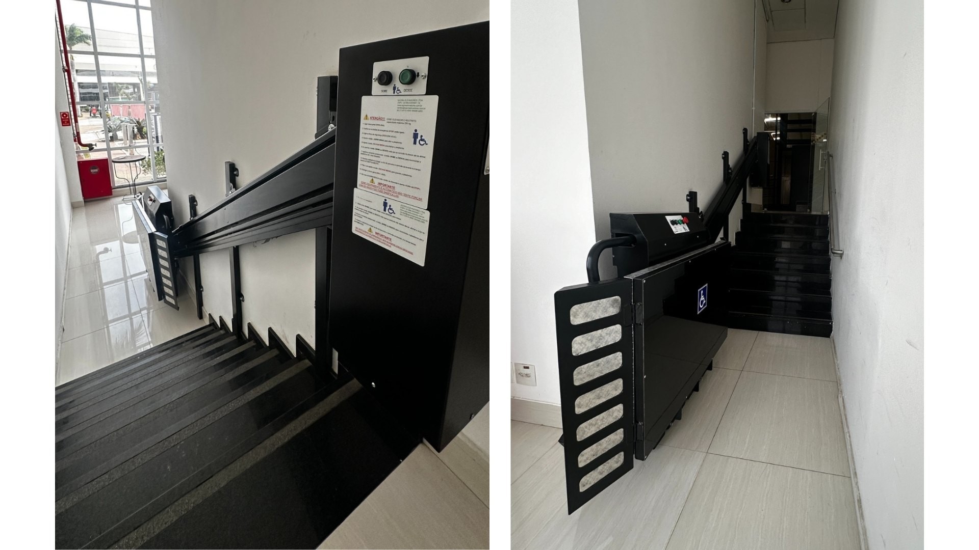 Plataforma de escada